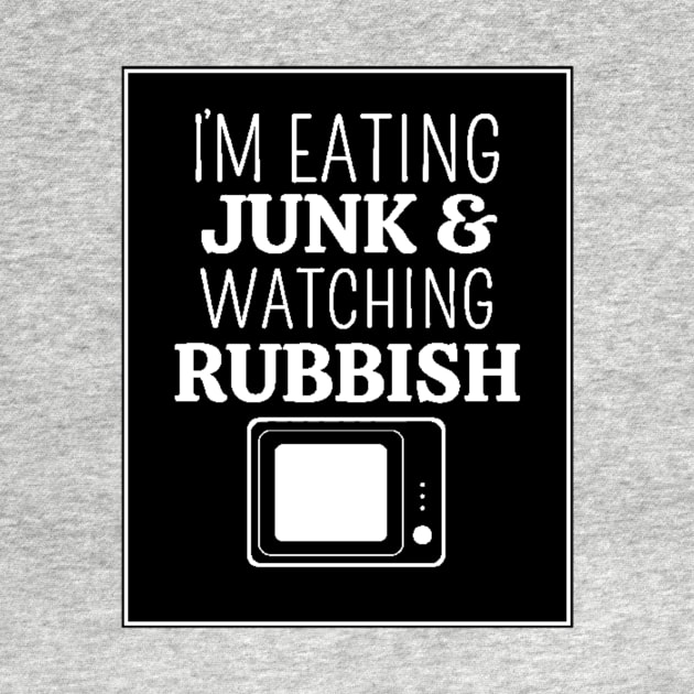 i'm eating junk and watcing rubbish by hot_issue